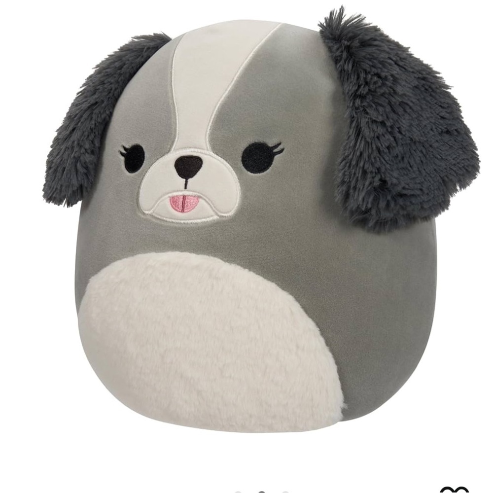 Squishmallow 5” Malu - Grey Shih-tzu - NWT - Picture 4 of 10